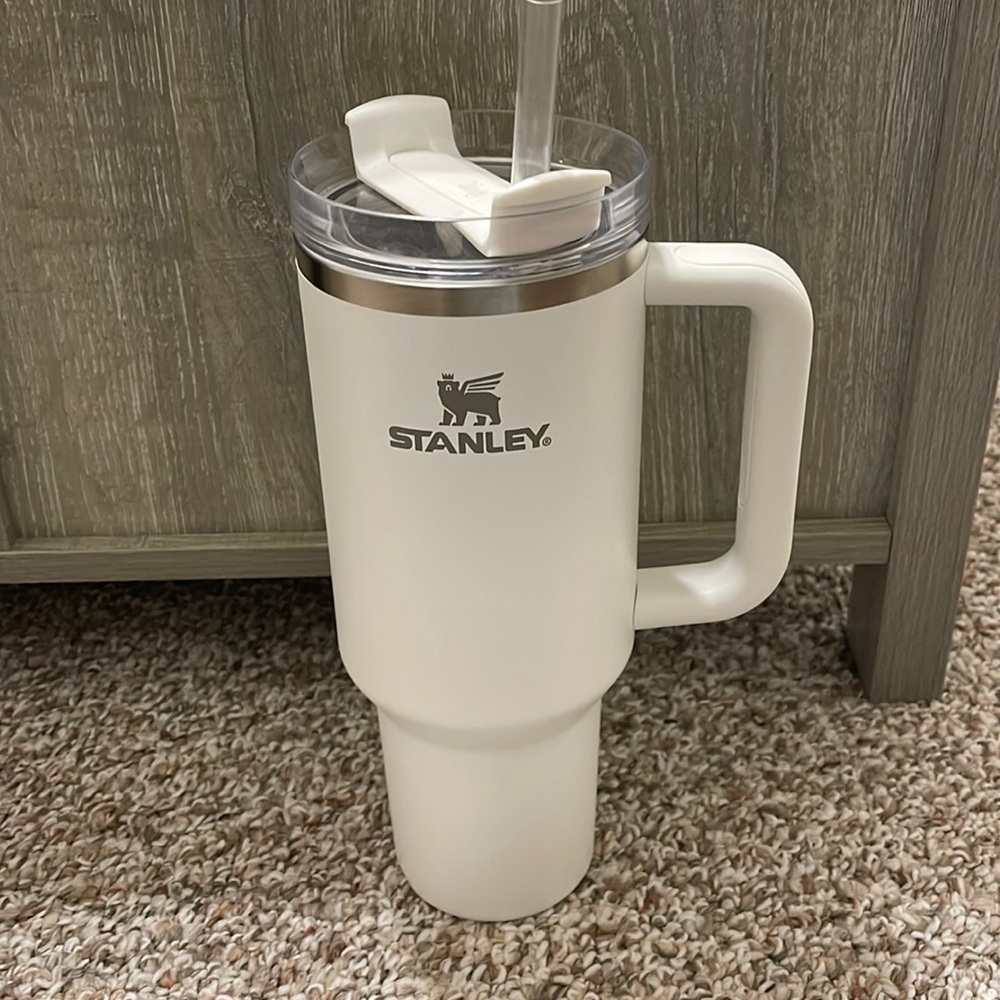 Stanley 40 oz cup in Brilliant White